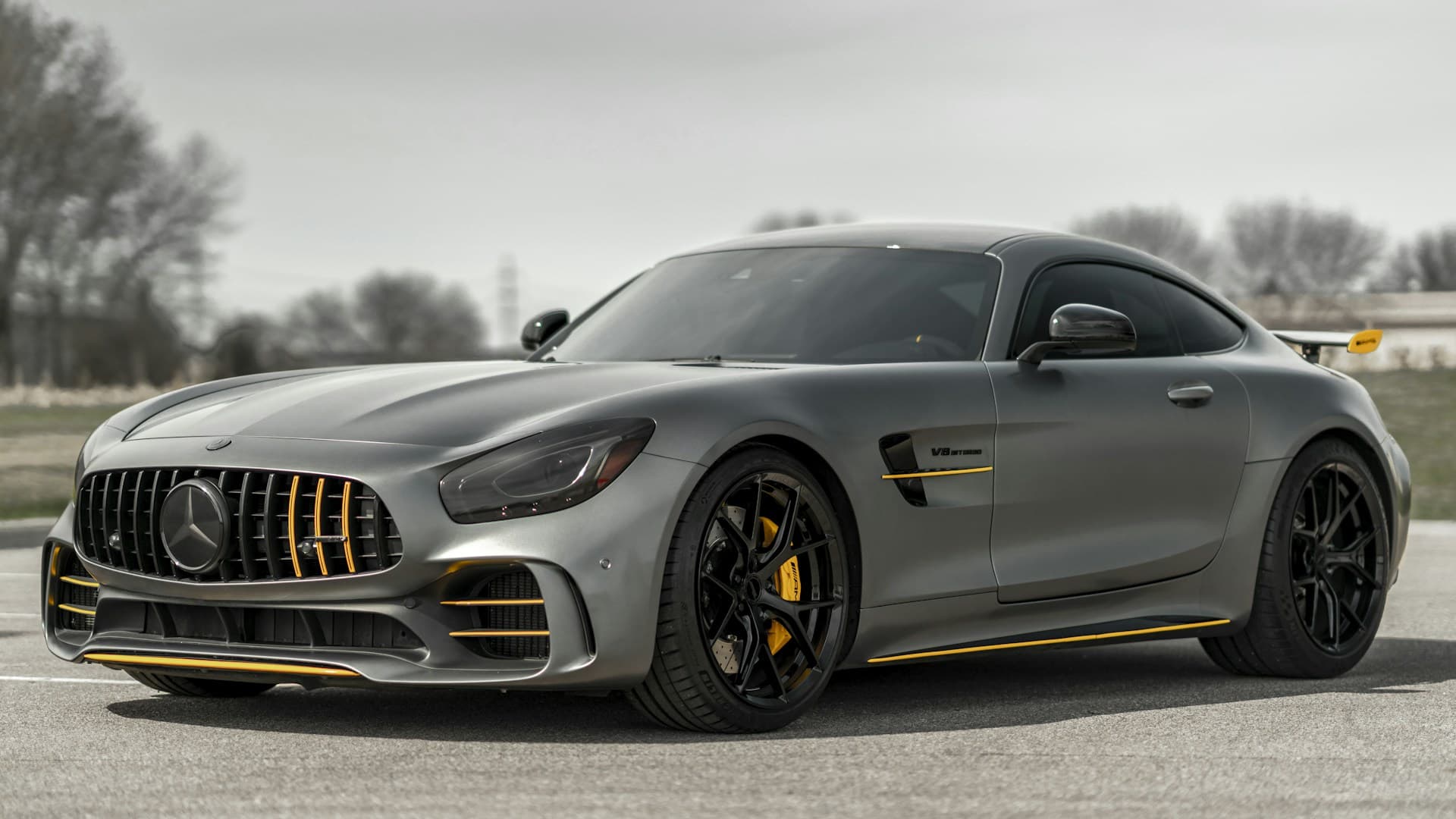 Mercedes AMG GT before